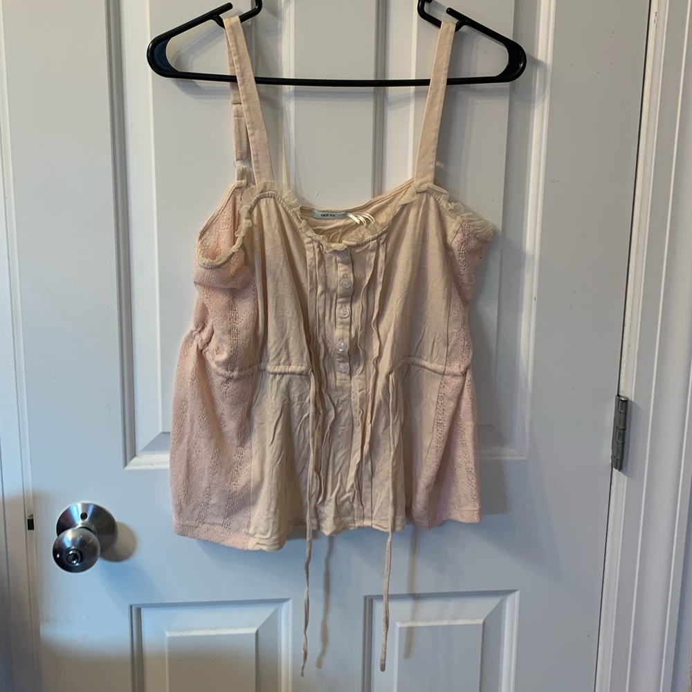 Size Large Kimchi Blue Blush Blouse